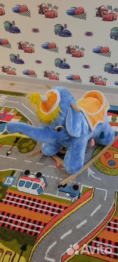 Детская качалка слон