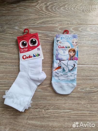 Носочки для девочки новые
