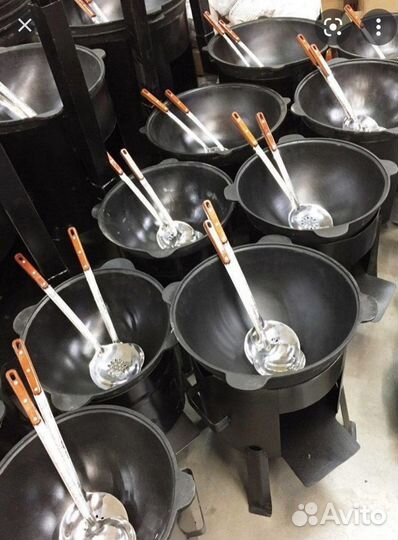 Казан чугунный в наличии