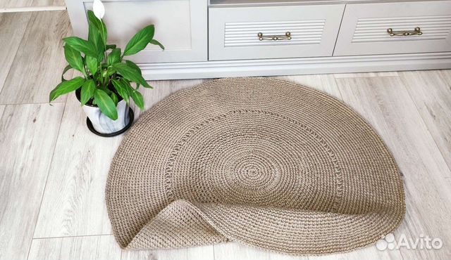 Ковер из джута