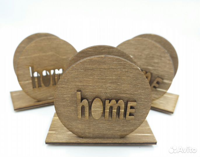 Салфетница деревянная