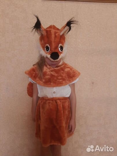 Новогодний костюм Белочка,Белка (прокат)