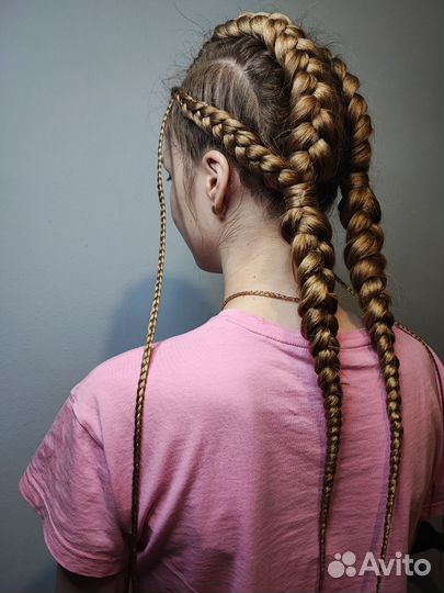 Афрохвост, брейды, косы с канекалоном