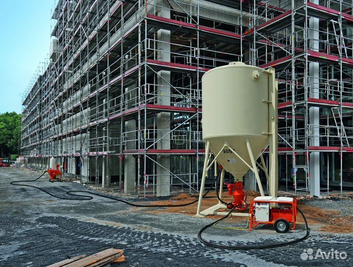 Пневмотранспортная установка PFT Silomat