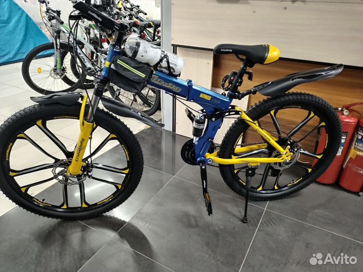 Велосипед на литых дисках новый