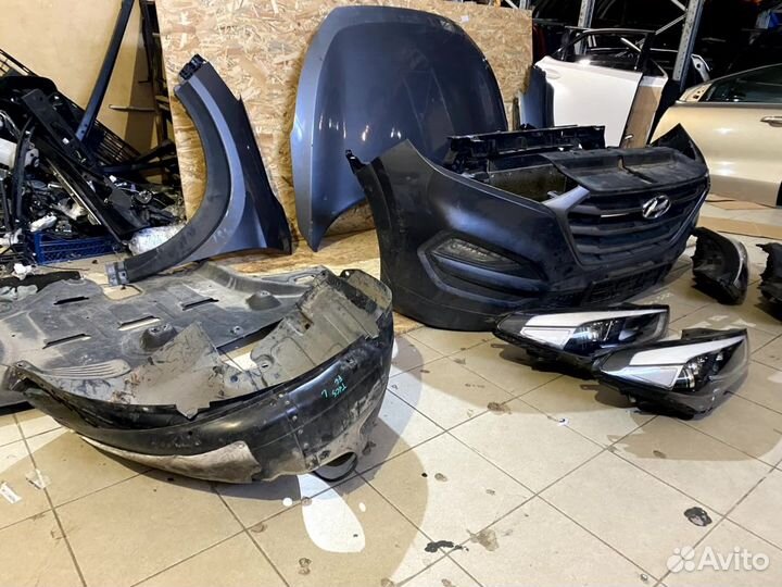 Tucson lll Хендай Туксон 3 ноускат морда 2016г