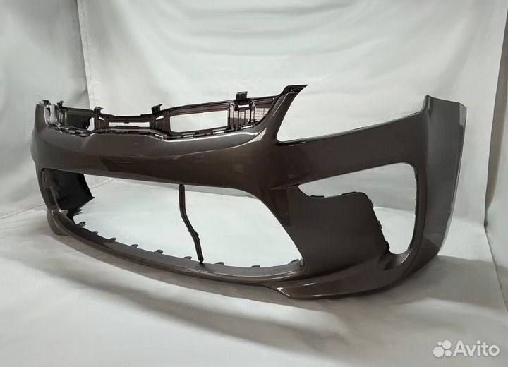 Бампер Передний Kia Rio 2017-2020 Кофейный