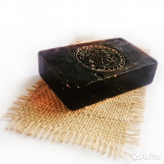 Мыло натуральное ручной работы дегтярное антимикро