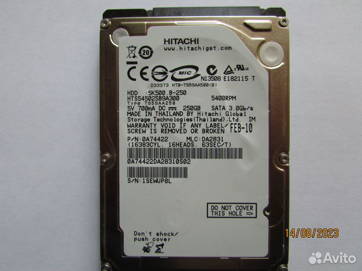 HDD диски в хорошем состоянии
