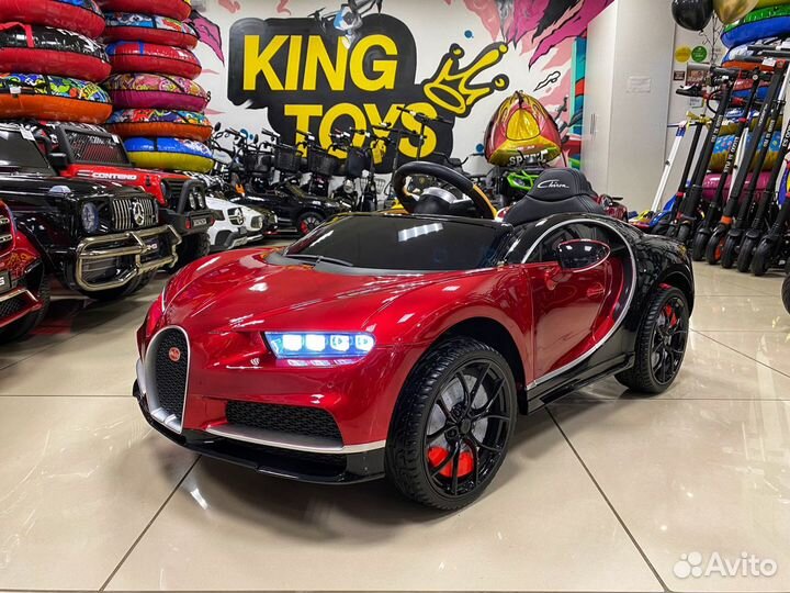 Электромобиль Bugatti Chiron 2.4G 2WD 12V