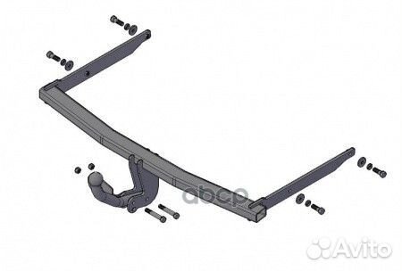 Фаркоп трейлер Ford Focus III HB 2011- 6014 тре