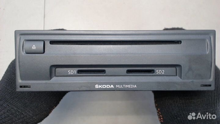 Проигрыватель, навигация Skoda Octavia (A7), 2015