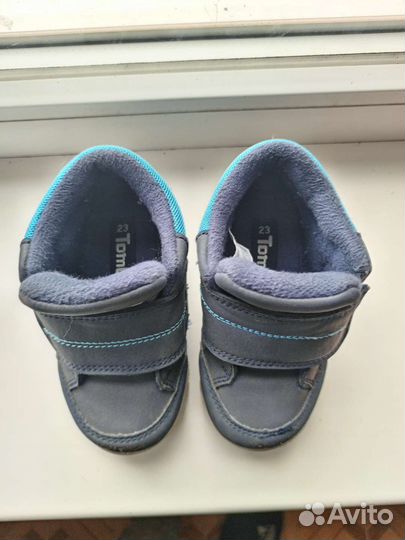 Ботинки демисезонные для мальчика 23 размер Tombi