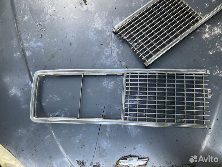 Решетка радиатора на ваз 2106 хром