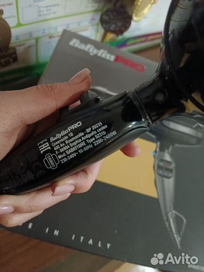 Фен профессиональный babyliss pro Caruso