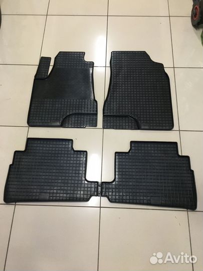 Lexus RX II 2003-2009 коврики резиновые сетка
