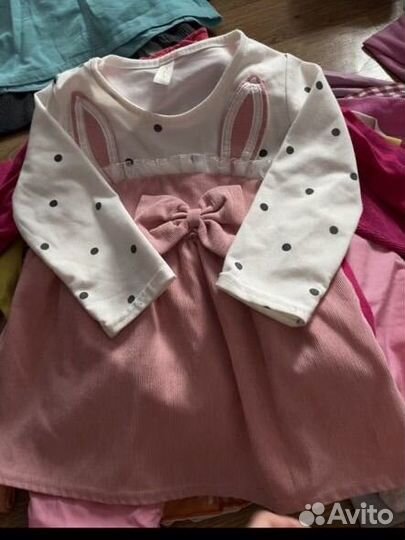 Одежда на девочку пакетом 86 92