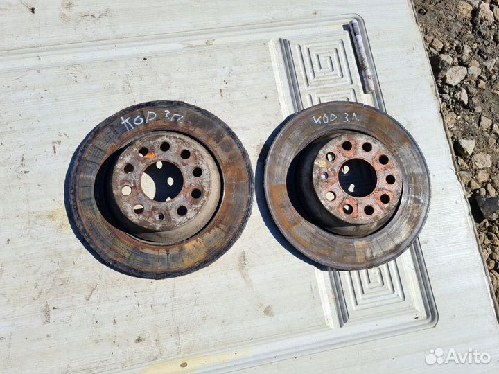 Тормозной диск задний Skoda Kodiaq Кодиак