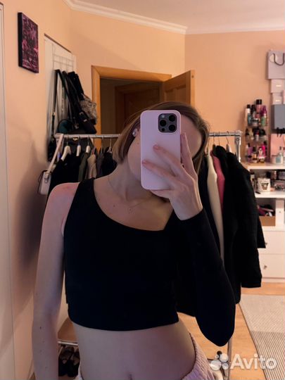 Топ zara с одним рукавом S