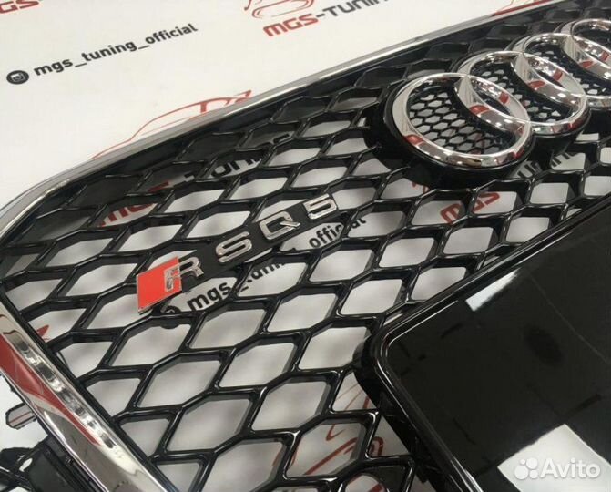 Решётка на Audi Q5 12-16 RSQ5 стиль 1