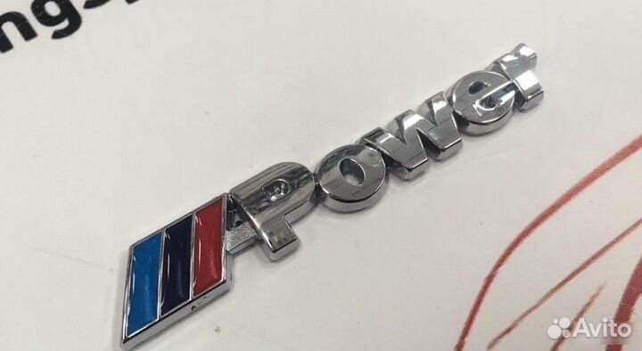 Шильдик бмв M-Power