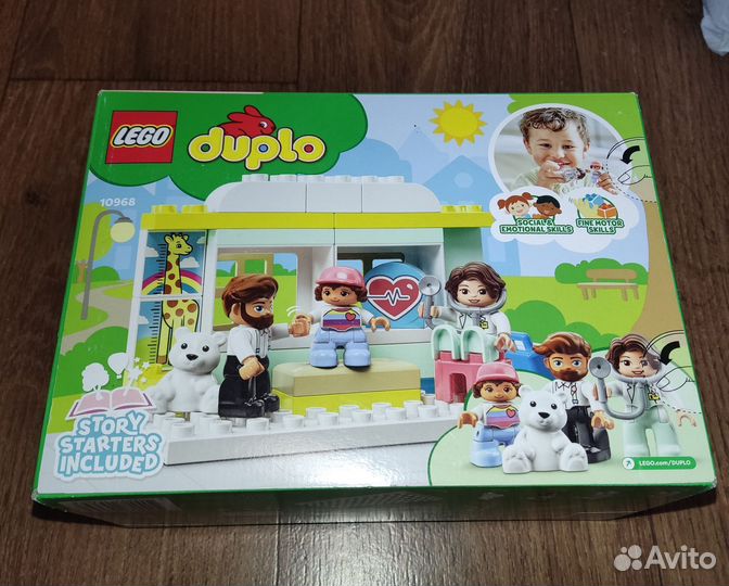 Новый lego duplo Поход к врачу 10968