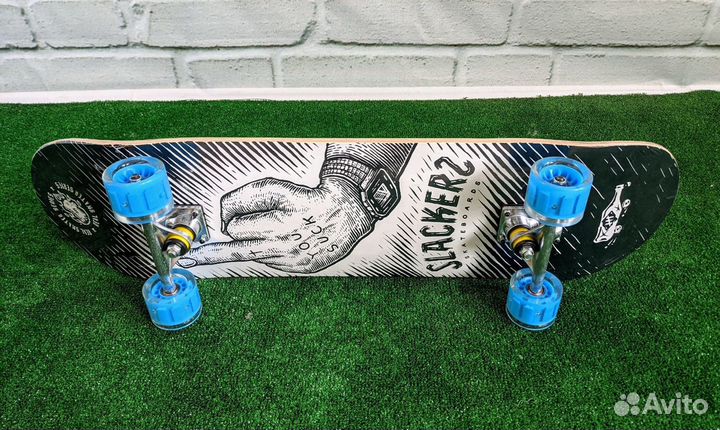 Скейтборд, клён 9 слоёв, колёса полиуретан Арт99