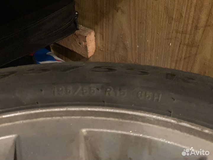 Литые диски с резиной колеса 15 радиус блекидешен