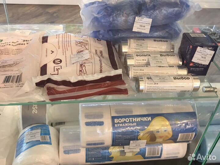 Расходные материалы для мастеров индустрии красоты