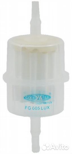 Фильтр топливный ваз-пластик прямоточный (micro)