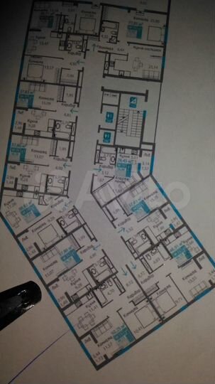 1-к. квартира, 38 м², 8/15 эт.