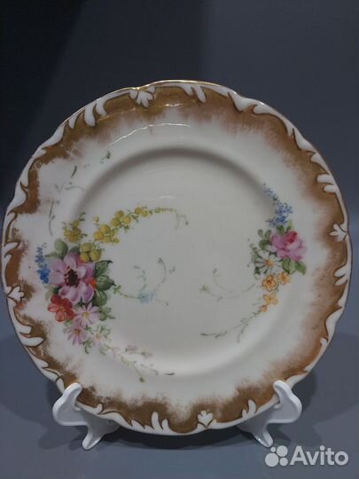 Антикварные десертные тарелки Nautllus,Шотландия