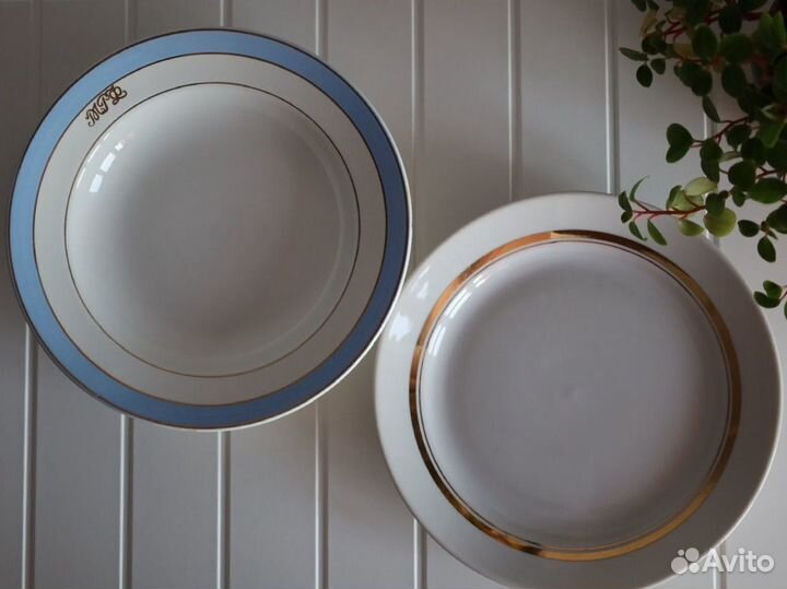 Тарелки винтажные, СССР