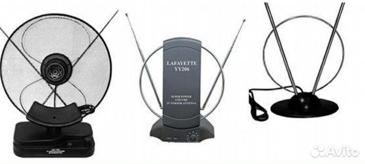 Антенна для цифрового тв dvbt-2(комнатная)