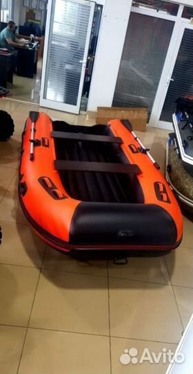 Лодка пвх Stormline Classic Air 315 оранжево-черна