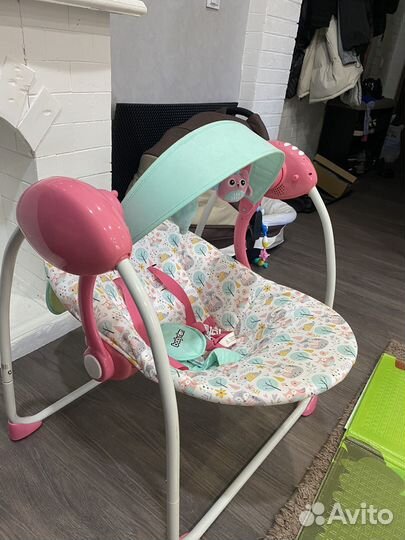 Детские электронные качели