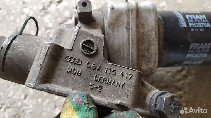 Кронштейн масляного фильтра Пассат б5+ awt