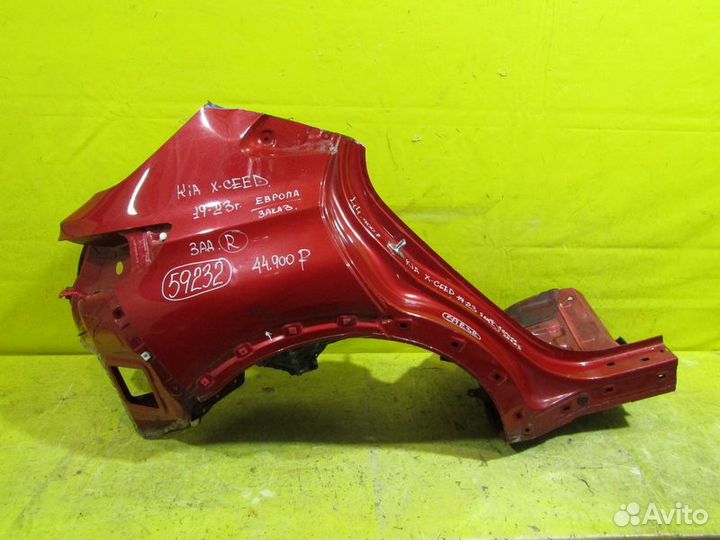 Крыло заднее правое Kia Xceed 19-23г 59232