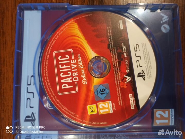 Pacific drive ps5 диск