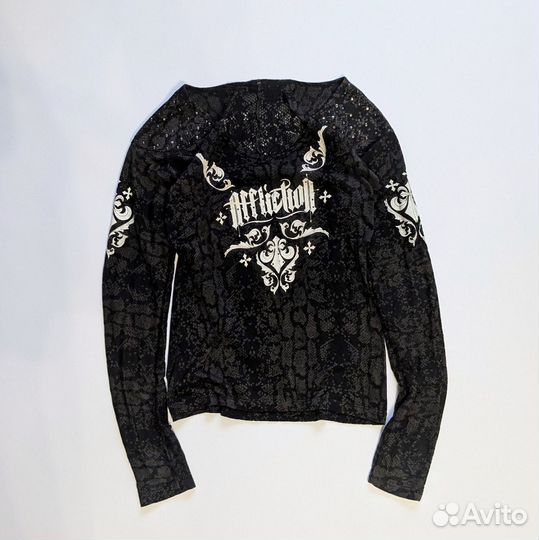 Affliction готический лонгслив (ed Hardy lgb goa