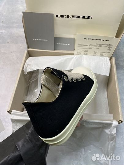 Rick owens drkshdw low jumbo lace