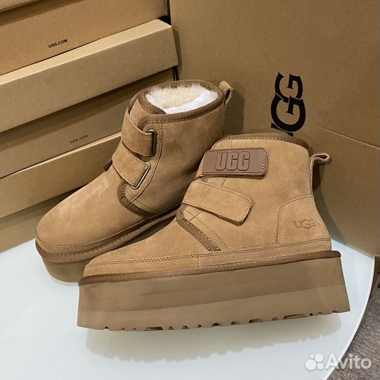 Ugg Neumel Platform Buckle Chestnut