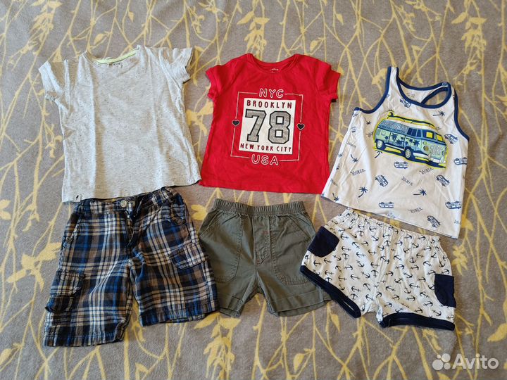 Пакет одежды для мальчика 3-4 года