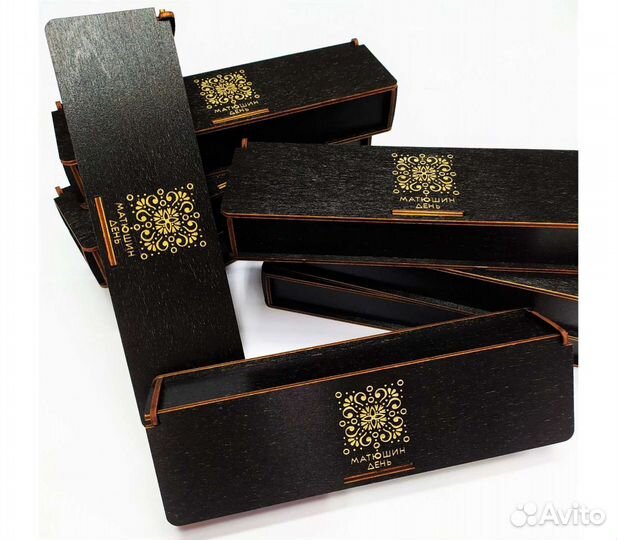 Деревянный футляр для браслета или четок