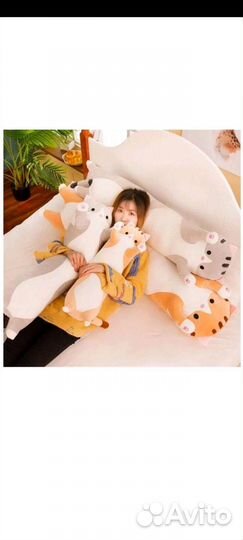 Мягкие игрушки новые коты батоны