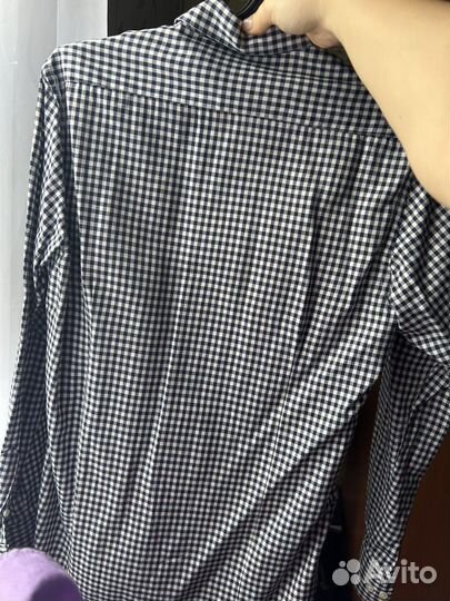 Мужская рубашка в клетку