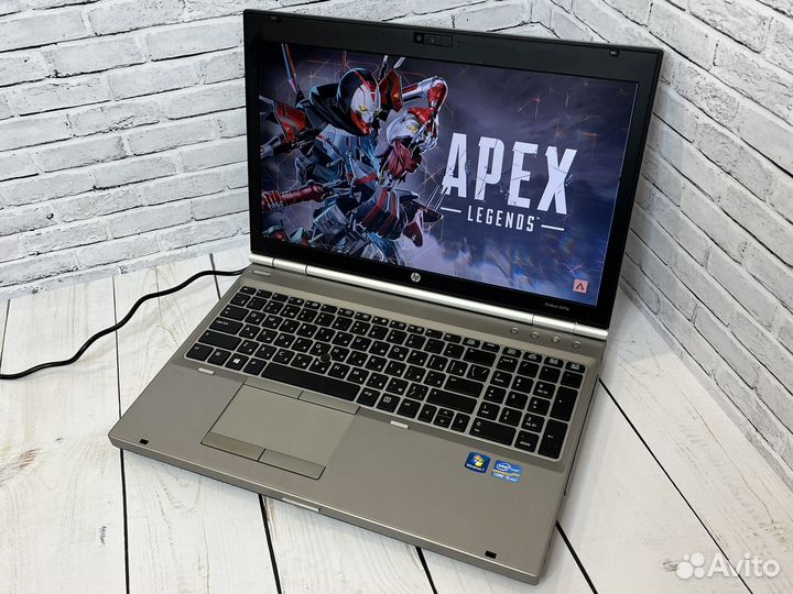 Мощный алюминиевый ноутбук HP i5/8gb/ssd/гарантия