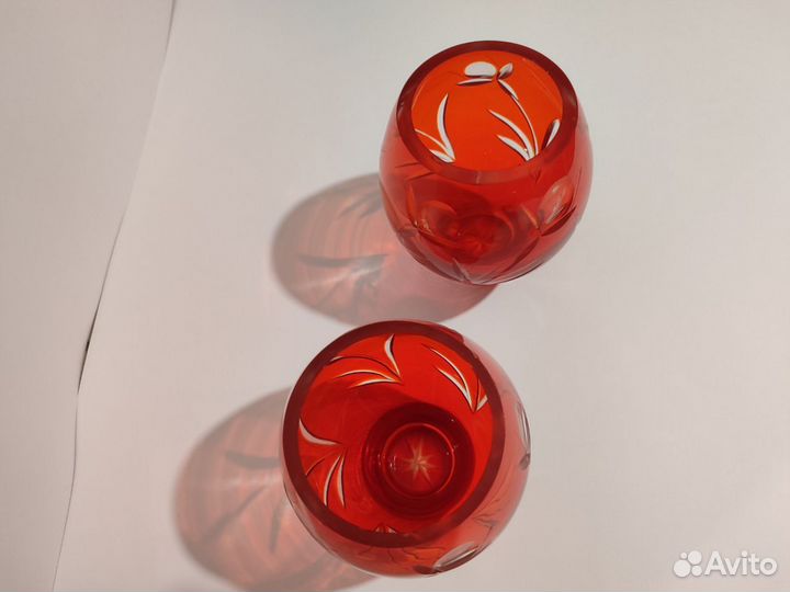 Ваза стеклянная СССР