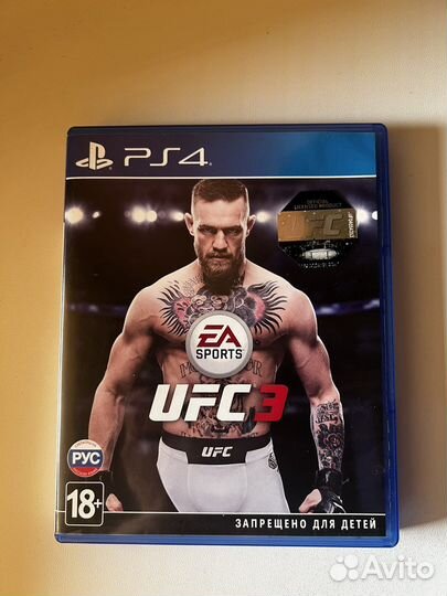 Игра для приставки PS4 UFC 3
