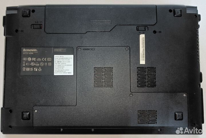 Ноутбук Lenovo b570e (Intel Core i5-2450M 8gb озу)